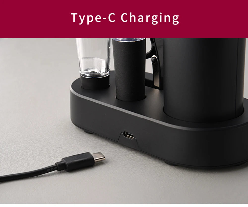 Automatic Rechargeable Electric Wine Bottle Opener Set - 21