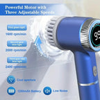 Electric Power Spin Scrubber with 5 Replaceable Brush Heads