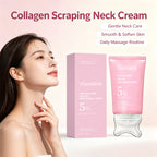 Collagen Firming Neck Cream with Integrated Gua Sha Massager
