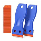 Plastic Razor Scraper Set for Stickers and Decal Removal