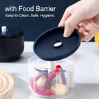 Wireless Mini Electric Food Chopper and Garlic Crusher