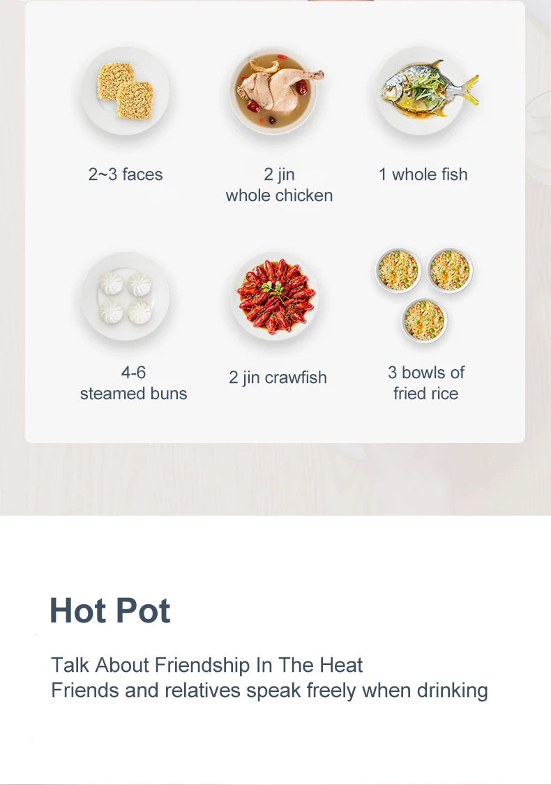 Compact Intelligent Electric Mini Rice Cooker - 20