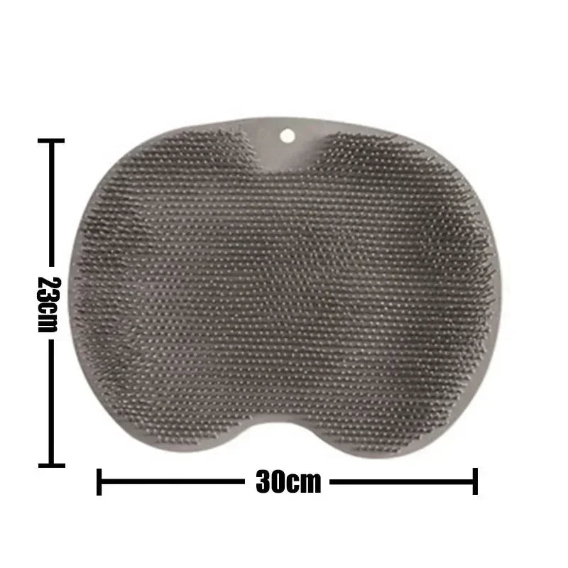 Non-Slip Silicone Shower Foot Scrubber and Massage Mat
