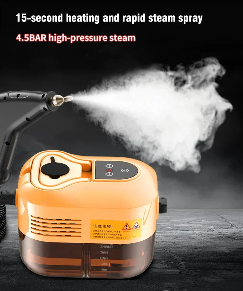 Multipurpose Handheld High-Pressure Steam Cleaner - 12