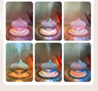 Crystal Crack LED Desktop Humidifier for Home and Bedroom