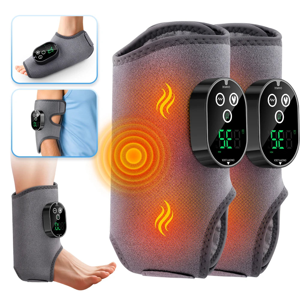 Heated Vibration Ankle and Calf Massager