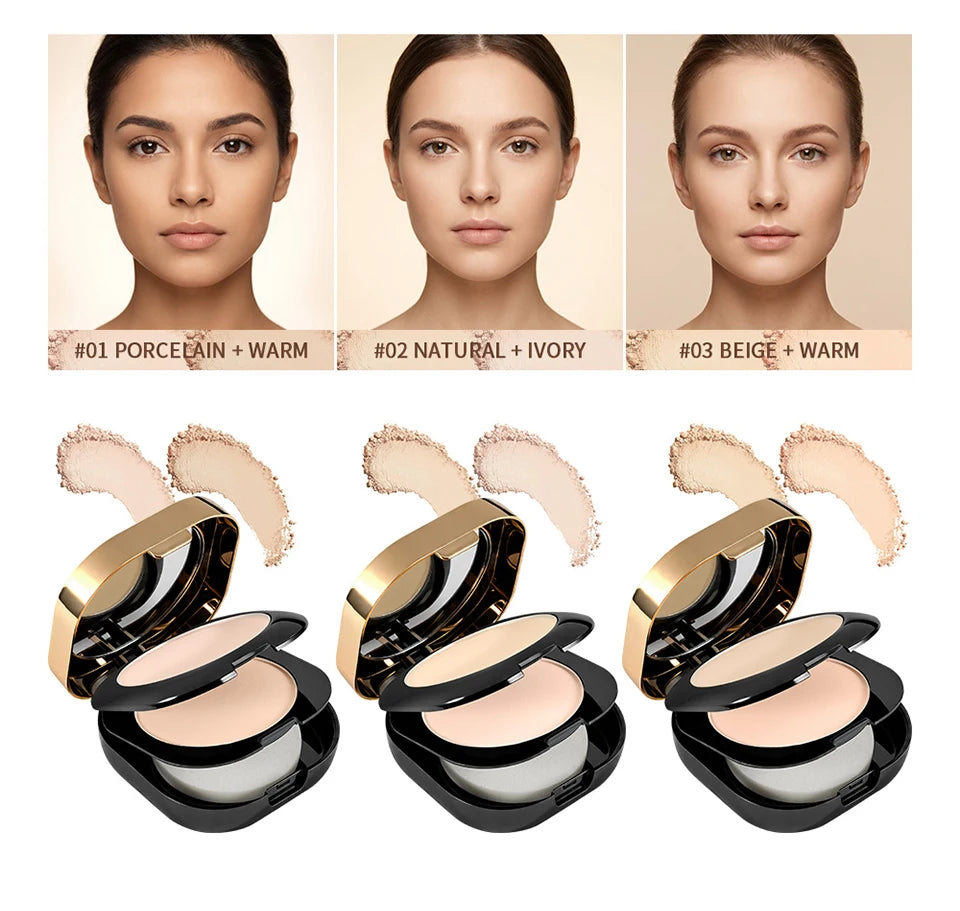 Double Layer Matte Setting Powder for Long-Lasting Oil Control