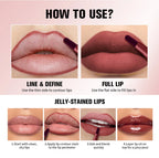 Waterproof Ballpoint Felt Tip Lip Liner Stain