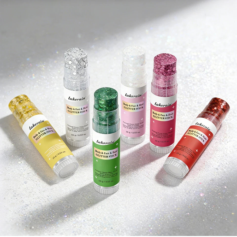 Waterproof Shimmer Glitter Stick for Face and Body - 19