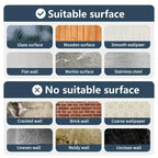 Waterproof Decorative Bathroom Door Wall Decal