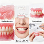 Comfortable Silicone Simulation Teeth for Natural Smile