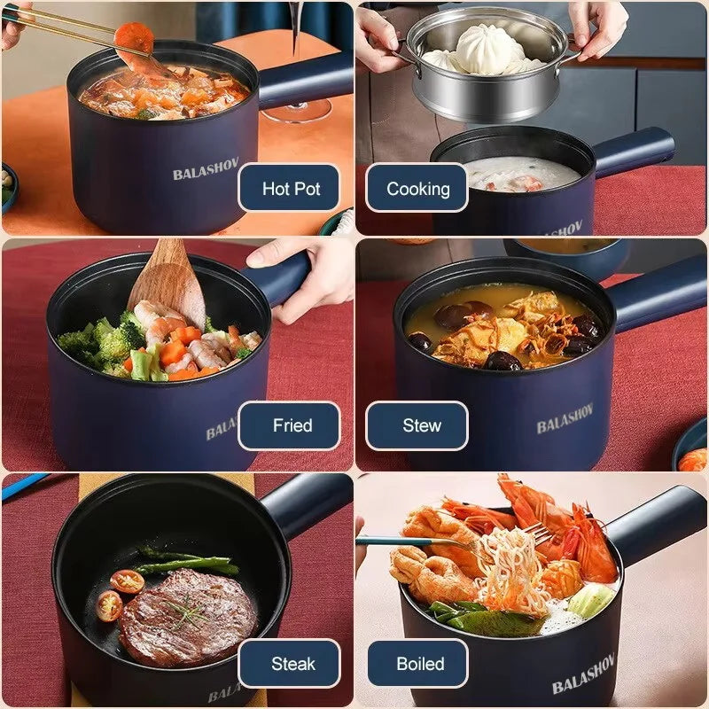 Compact Multi-Function Electric Cooker for Quick Meals