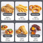 4.5L Stainless Steel Digital Oil-Free Air Fryer