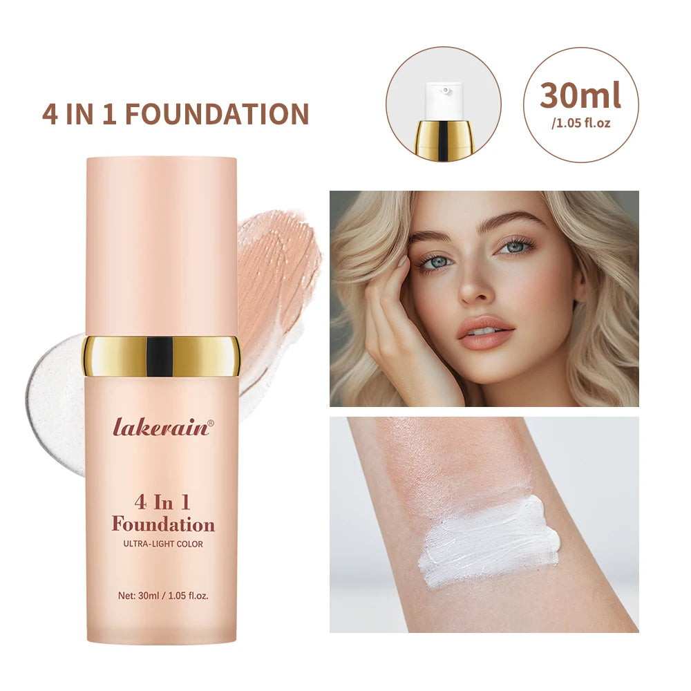 4-in-1 Color Changing Moisturizing Foundation with SPF 30 - 19