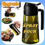 2-in-1 Kitchen Oil Spray and Pour Dispenser
