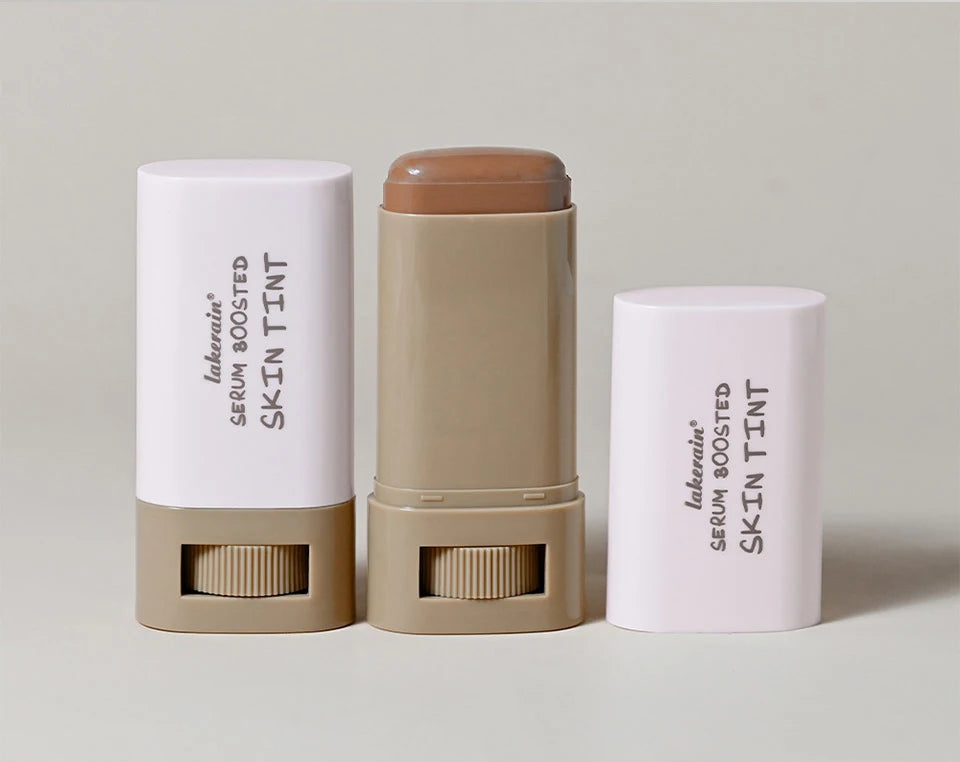 Matte Foundation Stick and Pressed Setting Powder Makeup Set