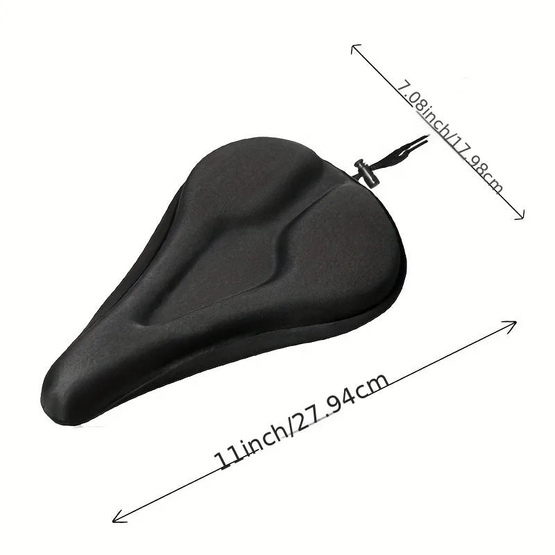 Comfortable Gel Padded Bicycle Saddle Seat Cover