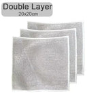 Double-Sided Non-Stick Silver Wire Kitchen Cleaning Cloth