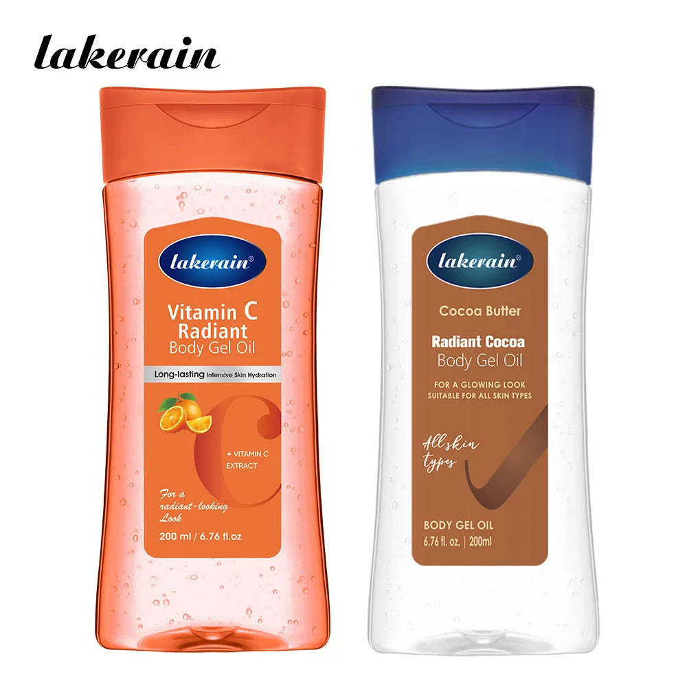 Radiant Glow Moisturizing Body Gel Oil for Dry Skin