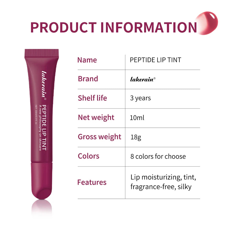 Hydrating Peptide Lip Tint for Shiny Plump Lips - 21