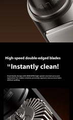 Rechargeable Electric Nose and Ear Hair Trimmer