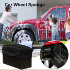 Ergonomic Car Tire Wax and Polish Applicator Sponge