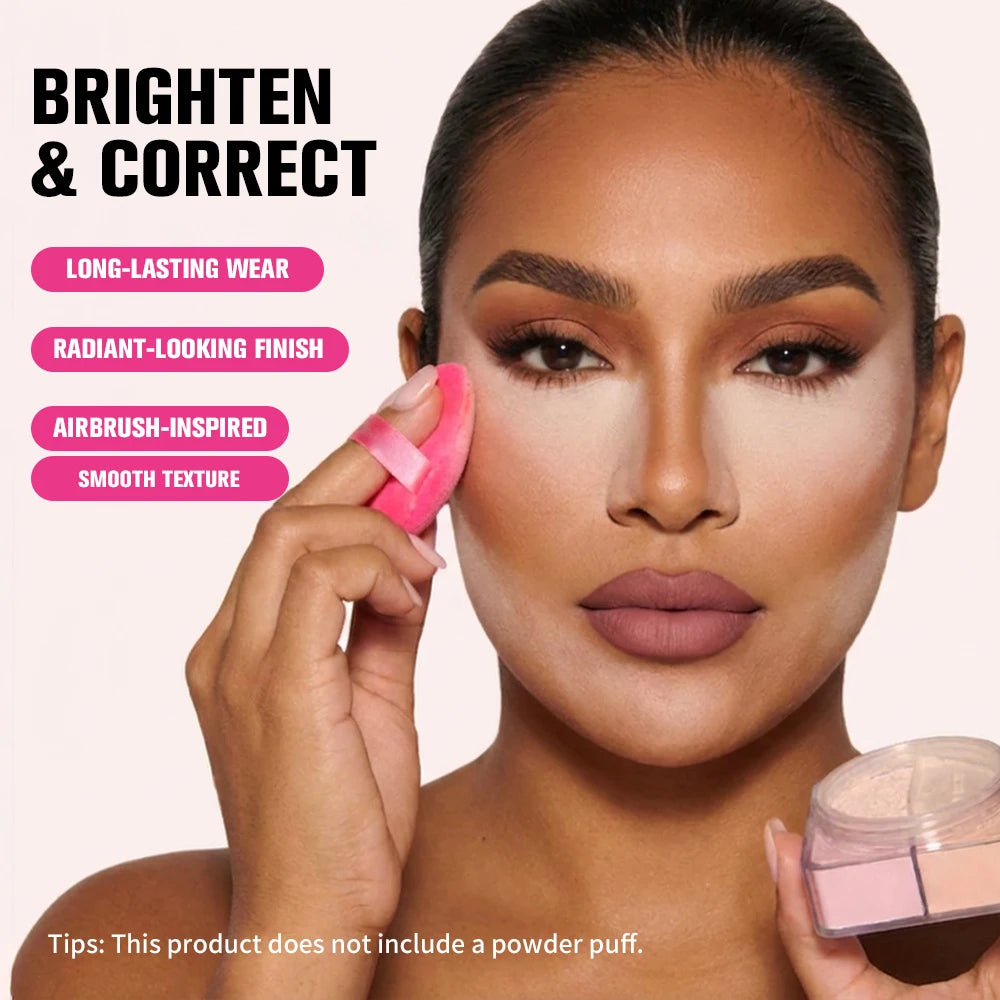 2-in-1 Color Correcting Loose Setting Powder