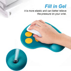 Ergonomic Cat Paw Mouse Pad with Wrist Support