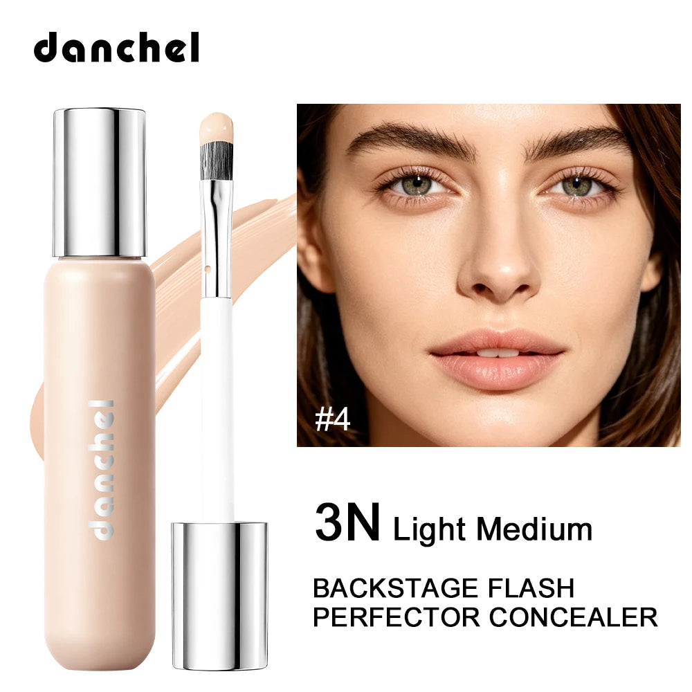 Full Coverage Waterproof Liquid Concealer for Dark Circles