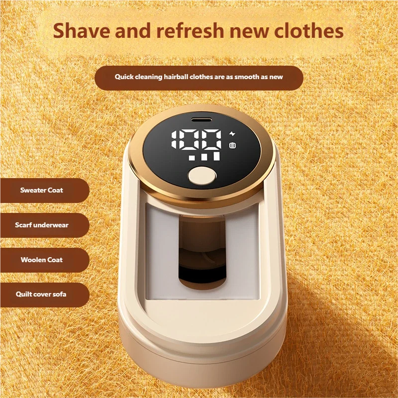Rechargeable Portable Fabric Lint and Sweater Shaver - 3