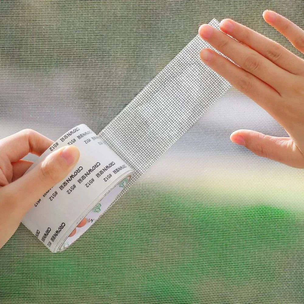 Waterproof Window Screen Repair Tape Mesh Patch