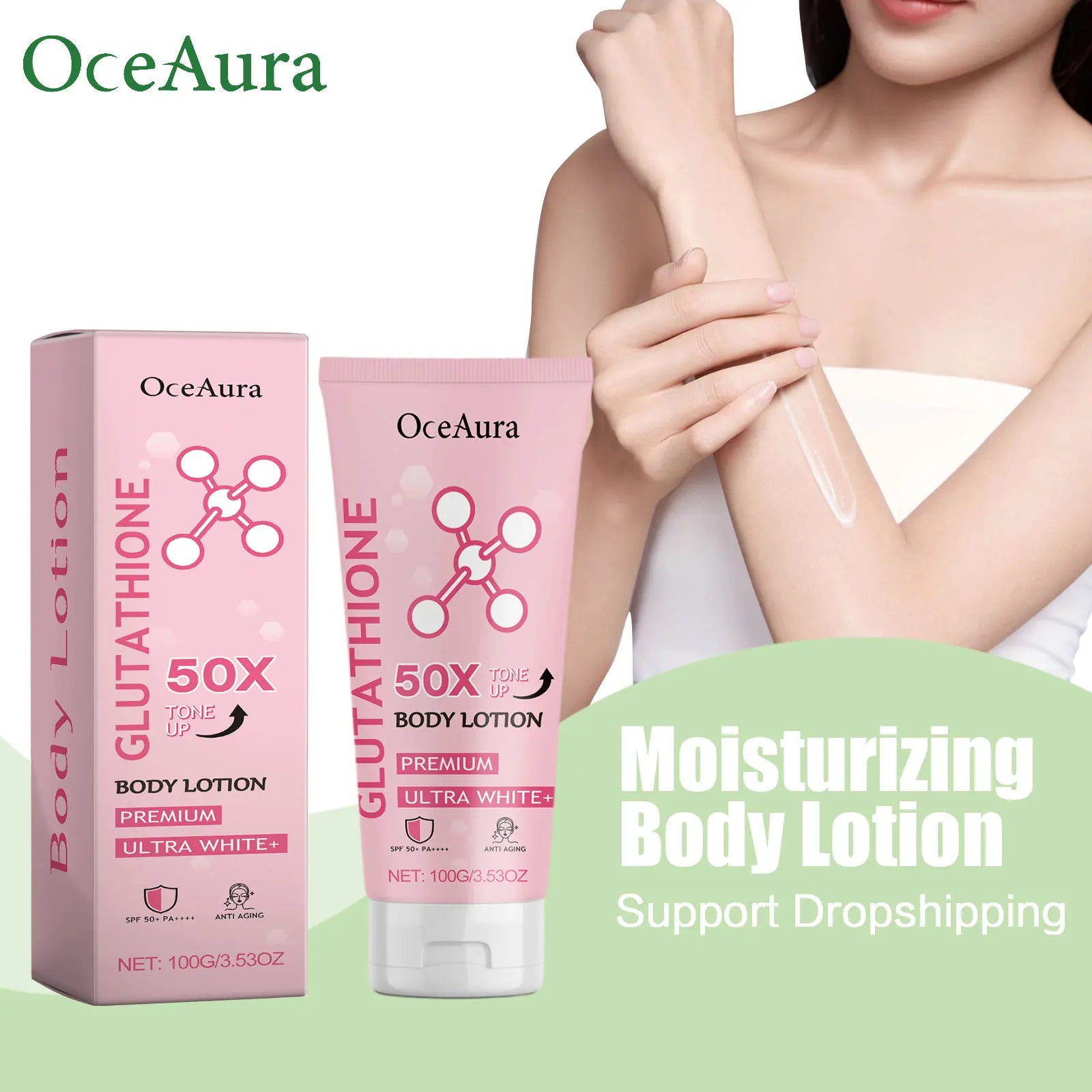 Arbutin Brightening Body Lotion for Glowing and Hydrated Skin - 1