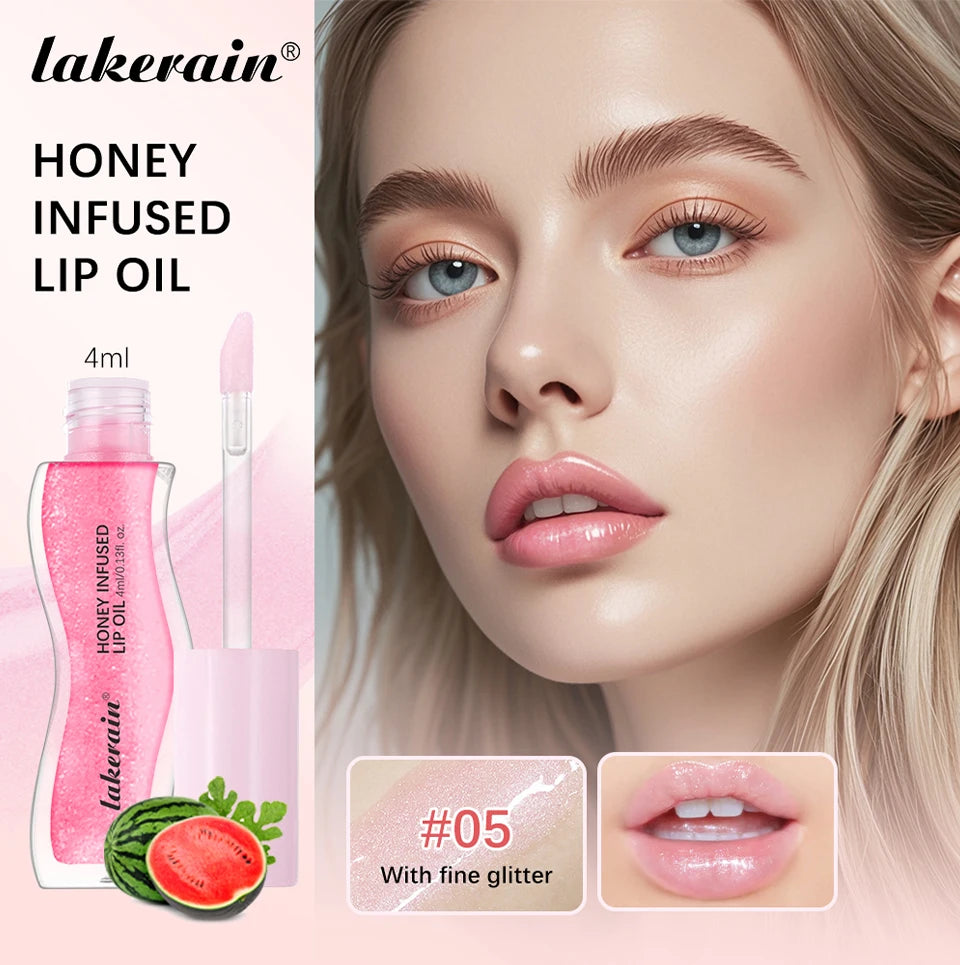 Honey Infused Moisturizing Lip Gloss Oil - 7