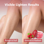 Raspberry Vanilla Sugar Body Scrub for Smooth Glowing Skin
