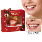 Instant Smile Cosmetic Dentures for Upper and Lower Teeth