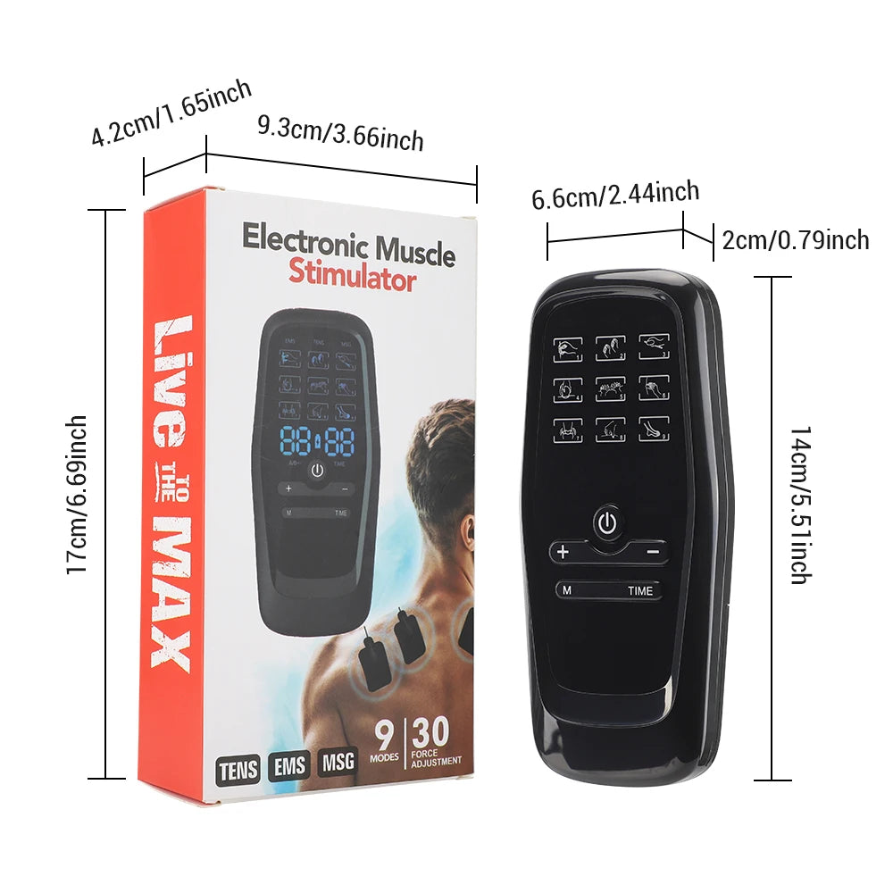 Portable Electric Dual-Channel Body and Neck Massager - 6