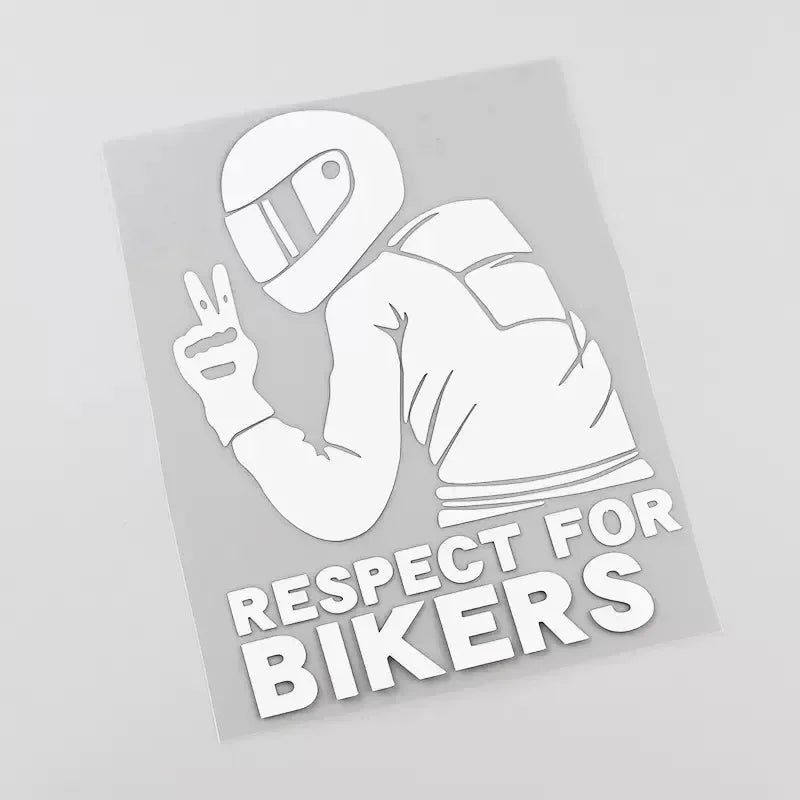 Reflective Biker Helmet Decal for Motorcycles and Cars - 10