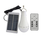 Portable Solar Powered LED Hanging Light for Camping and Emergency