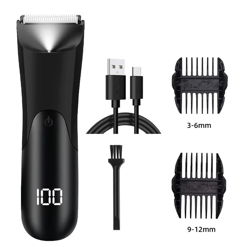 Electric Groin and Body Hair Trimmer
