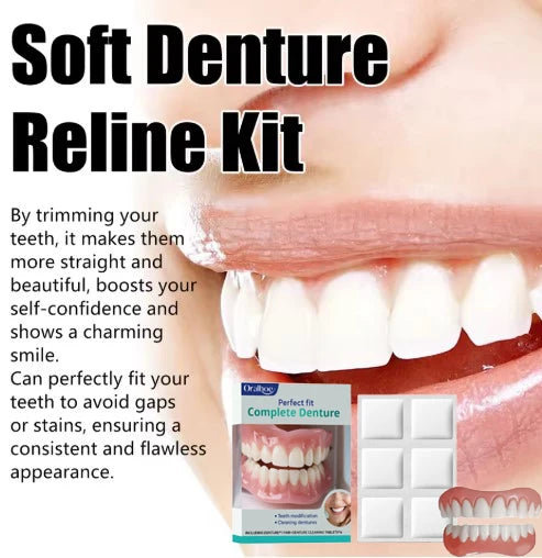 Realistic Silicone Cosmetic Teeth Veneers