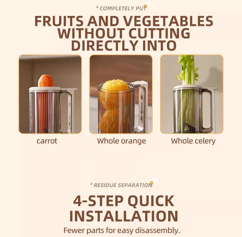 Automatic Electric Citrus Juicer for Fresh Home Juice - 14