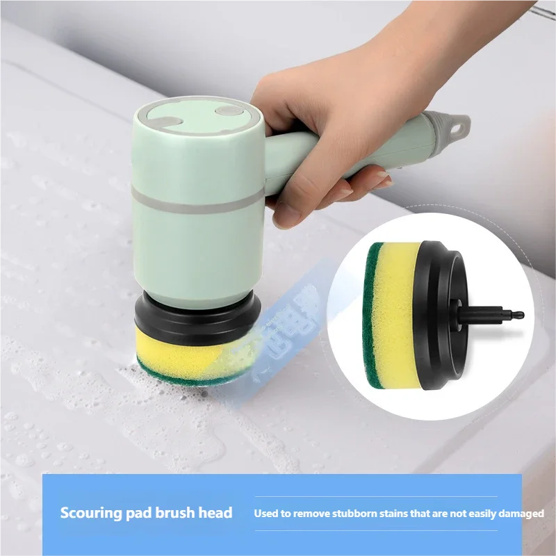 Wireless Electric Handheld Cleaning Brush for Home - 2