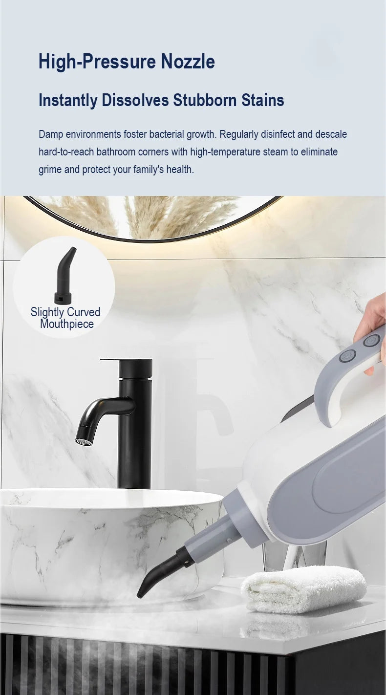 Multipurpose Handheld Steam Mop and Floor Cleaner - 14