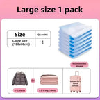 Vacuum Compression Storage Bags for Clothes and Bedding