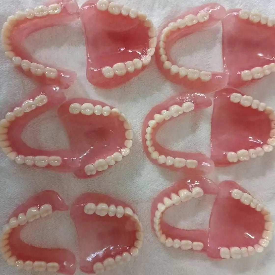 Comfortable Snap-On Dentures with Mirror Storage Case - 2