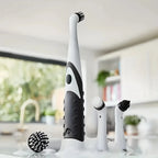 Multifunctional Electric Cleaning Brush with 4 Heads