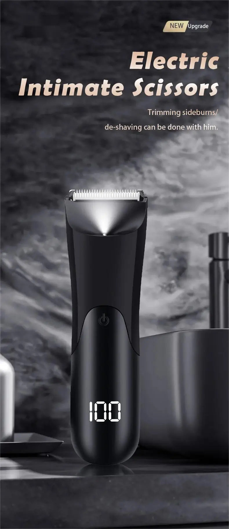 Electric Groin and Body Hair Trimmer