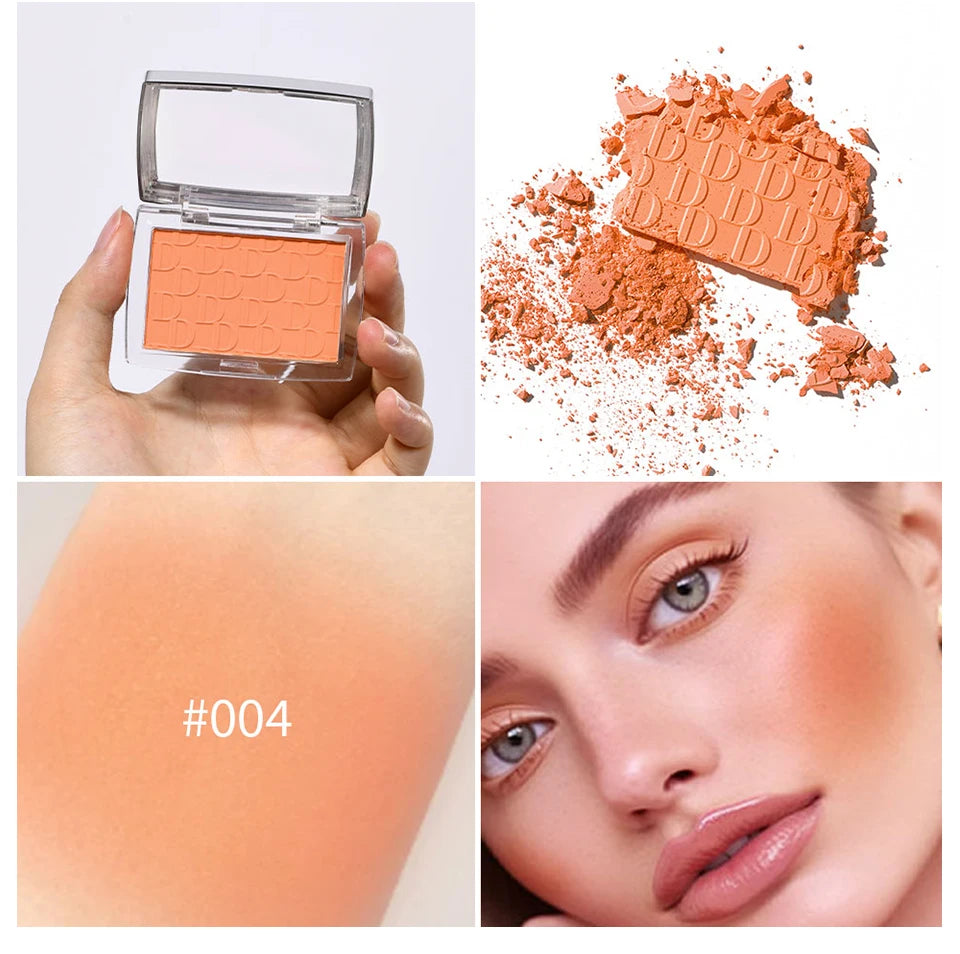 Matte Embossed Cheek Blush Palette