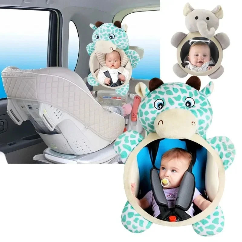 Shatterproof Baby Car Mirror for Rear Facing Seats - 1