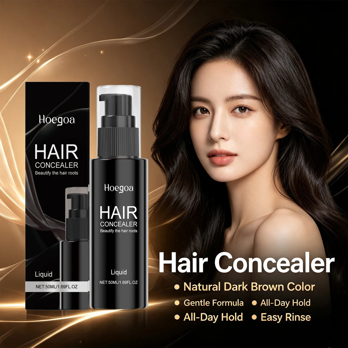 Instant Hairline and Gray Root Concealer Cream